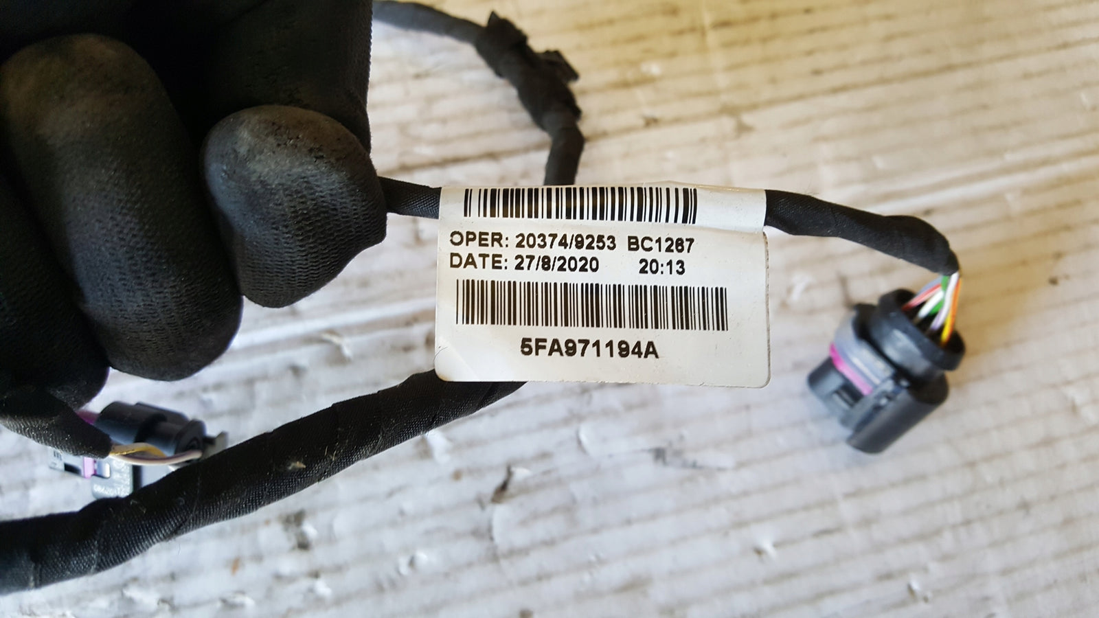 Wiązka PDC tył SEAT TARRACO 5FA971194A demontaż