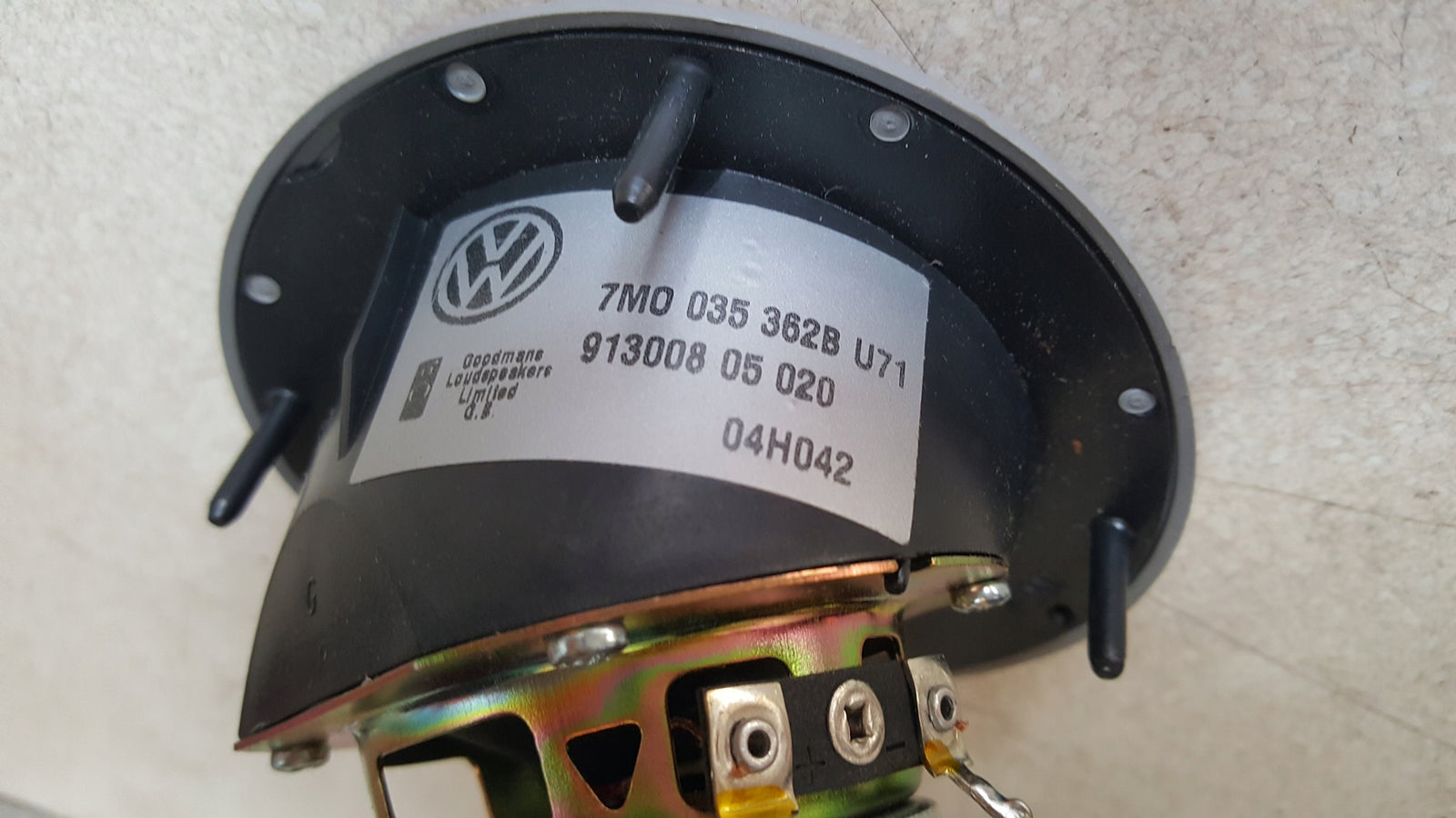 Oryginalny głośnik samochodowy 7M0035362B VW Sharan