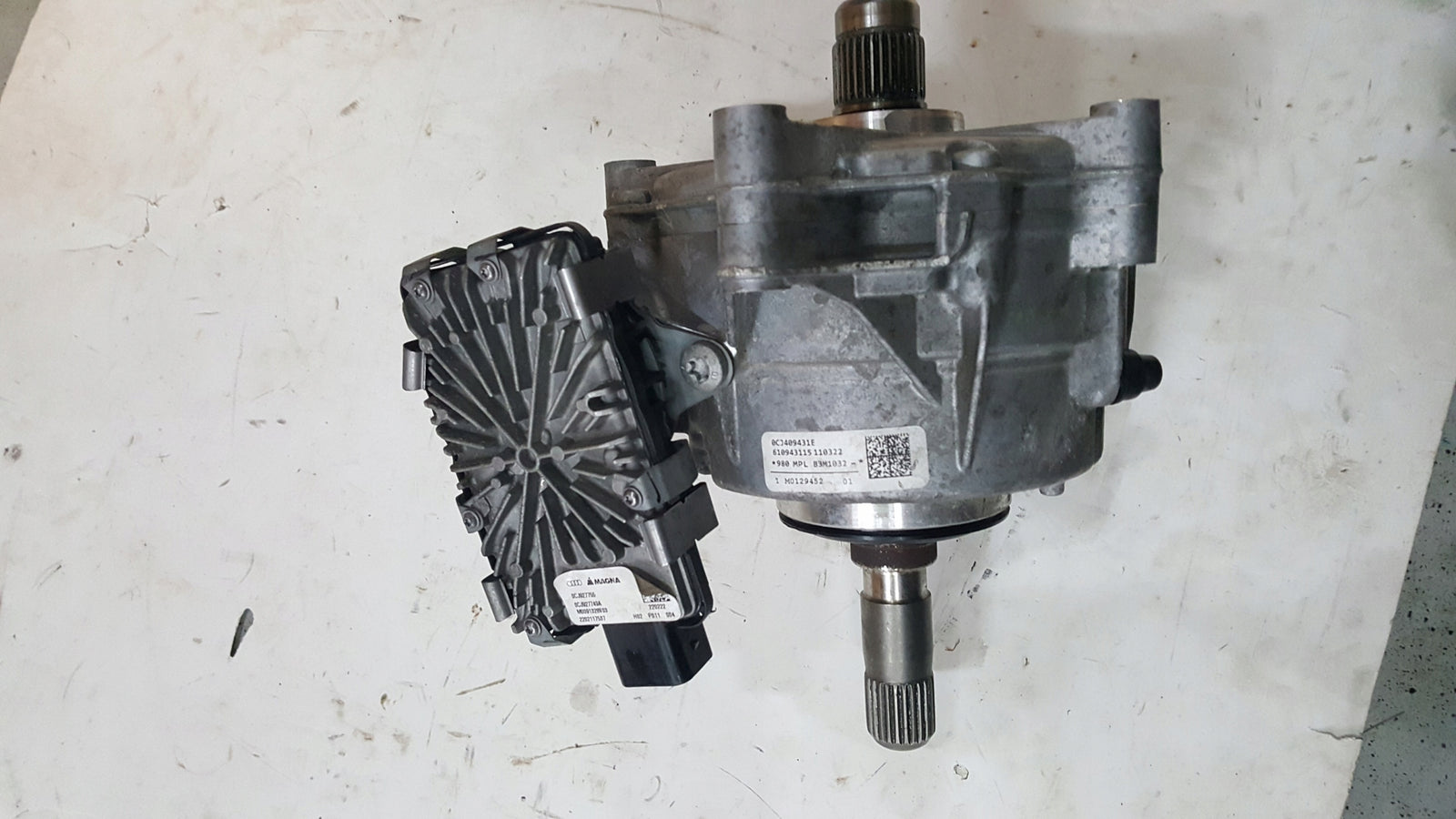 VW AUDI A4 A5 Q5 REDUKTOR SKRZYNI 0CJ409431E sterownik 0CJ927755 0CJ927749A