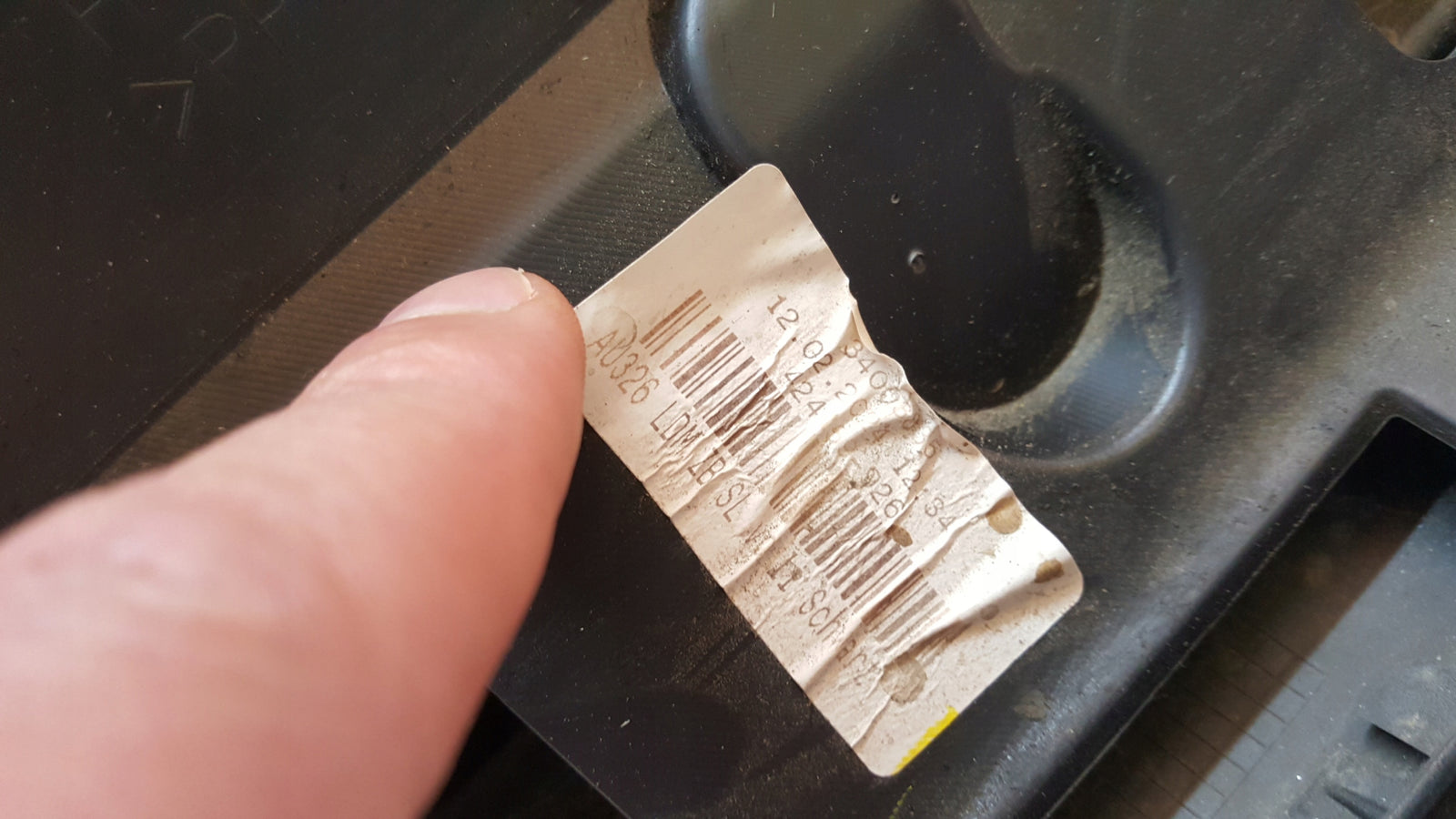 Listwa drzwi lewy przód AUDI Q3 II 83A853959A/B demontaż