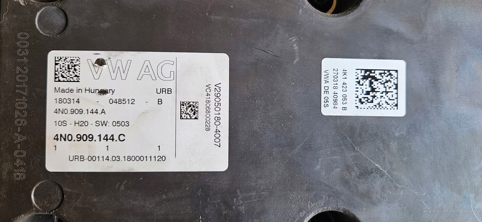 układ kierowniczy AUDI 4K1423053B 4N0909144C IDEAŁ