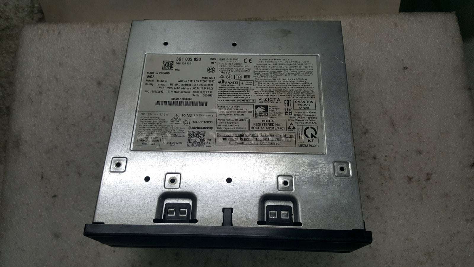Nawigacja multimedia MMI MIB3 VW PASSAT 3G1035820