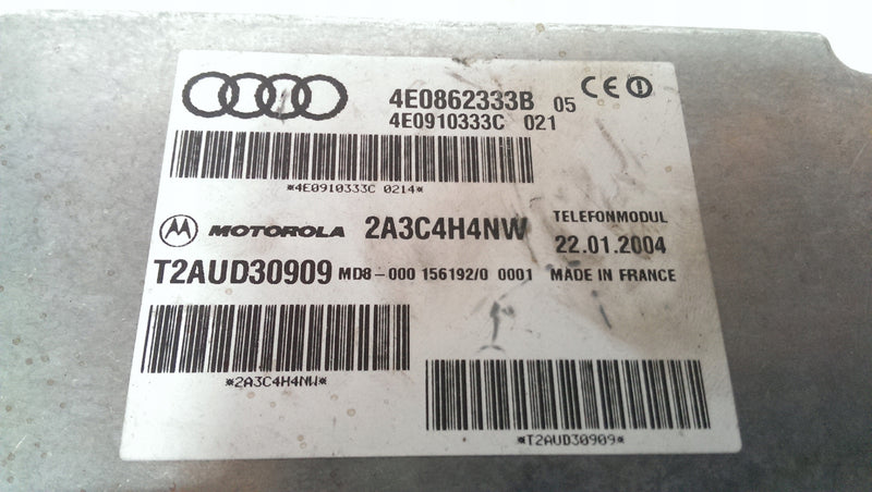 Sterownik telefonu MOTOROLA AUDI A8 4E0862333B