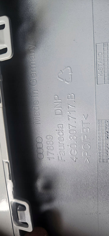 Oryginał 4G0807717B Nowy Spoiler zderzaka przedniego AUDI S6 A6 C7 LIFT