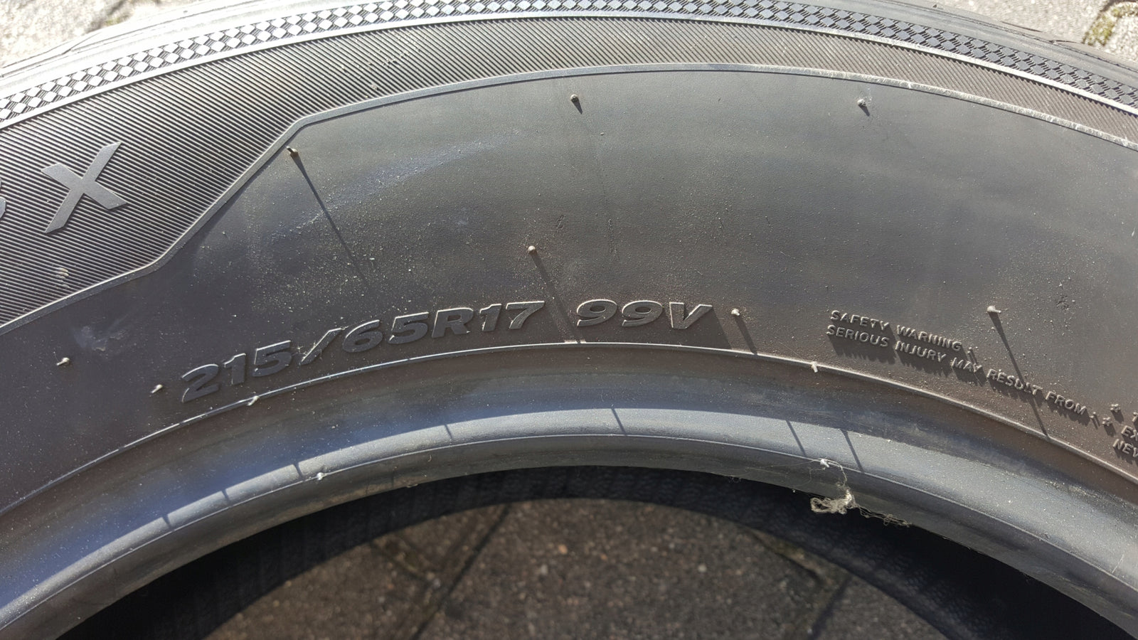 [H65] 1 X LATO 215/65R17 99V HANKOOK VENTUS PRIME 3X