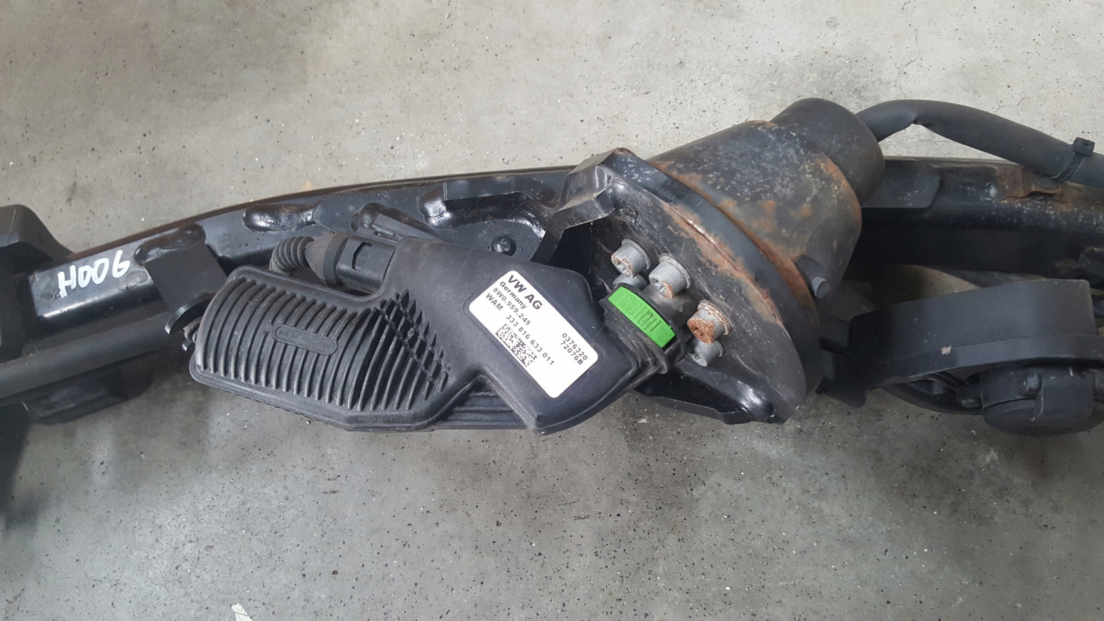 AUDI A4 B9 8W0 HAK HOLOWNICZY Z WIAZKA 8W0800491M 8W0971541F