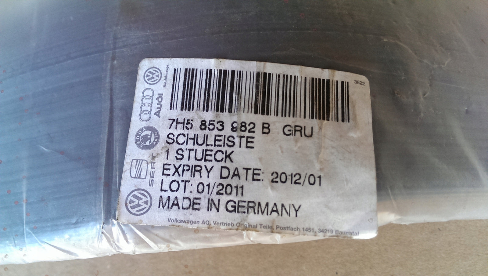 Listwa ozdobna prawy tył VW T5 7H5853982B NOWA ORG