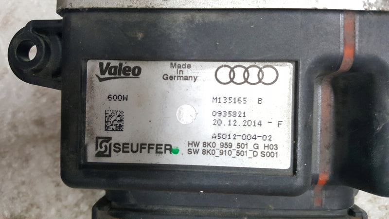 MODUŁ KOMPUTER STEROWNIK WENTYLATORÓW AUDI A4 B8 A5 8T 2.0 TDI 8K0959501G