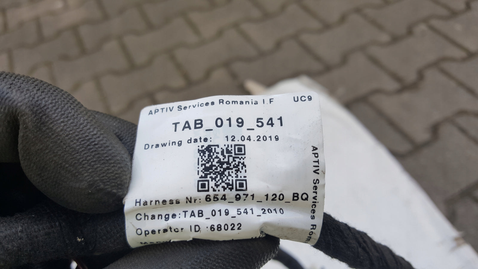 Wiązka instalacja drzwi SKODA KAMIQ SCALA 654971120BQ demontaż