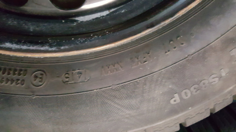 4 FELGI STAL Vw Sharan 7N0601027E 6.5x16 5x112 ET33 205/60/16 96H zimaConti