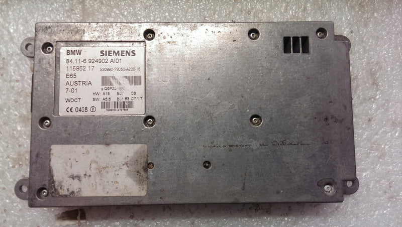 Sterownik moduł telefonu BMW 7 E65 E66 E67 6924902