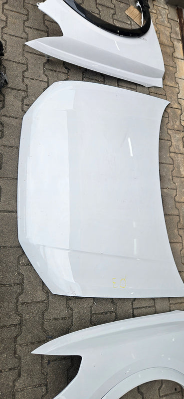 Przód Audi Q3 83A S-line maska zderzak wzm. Błotniki listwy lampy