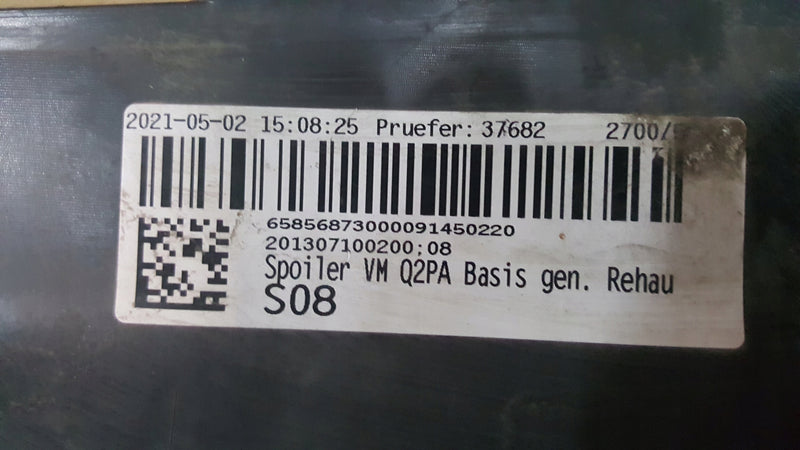 AUDI Q2 81A 2016- SPOILER DOKŁADKA LISTWA ZDERZAKA PRZÓD 81A807110