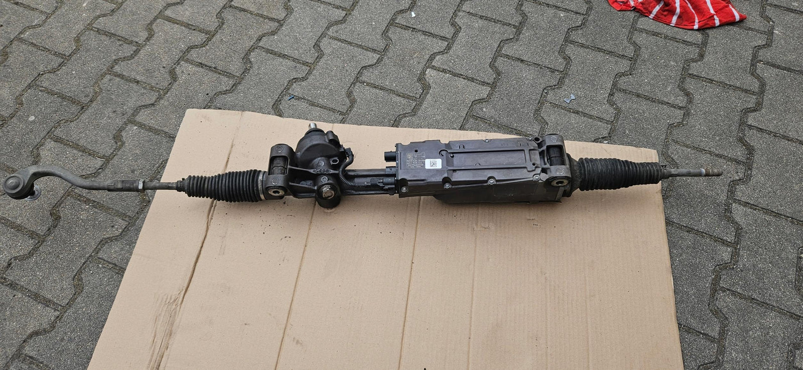 układ kierowniczy AUDI 4G1423055BG 4G0909144T IDEAŁ