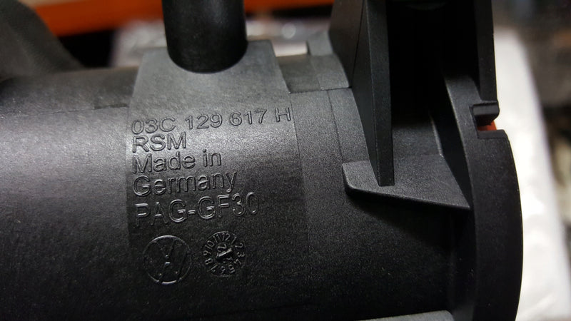 Rura powietrza VW AUDI SEAT SKODA 1.4 TSI 03C129617H NOWA ORYGINAŁ
