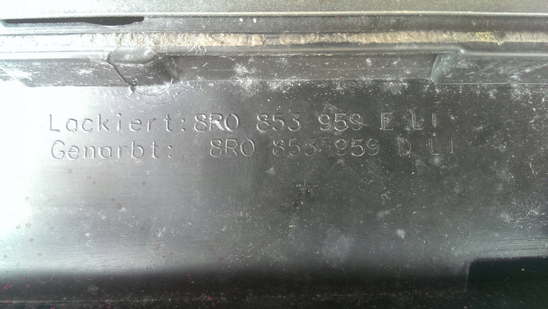 Listwa drzwi lewy przód AUDI Q5 8R0853959E