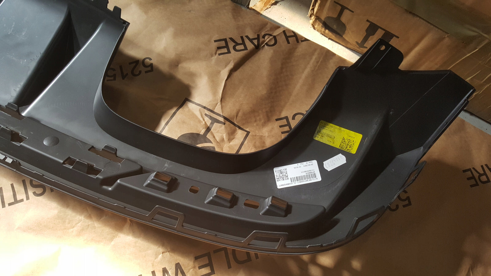 NOWA ORYGINALNA dokładka spoiler zderzaka tył AUDI A1/S1 8XA807421