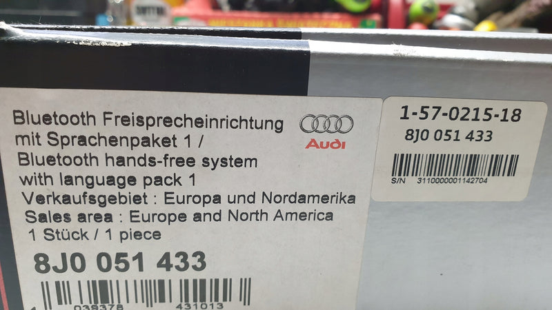 NOWY ZESTAW GŁOŚNO MÓWIĄCY ORYGINAŁ AUDI 8J0051433