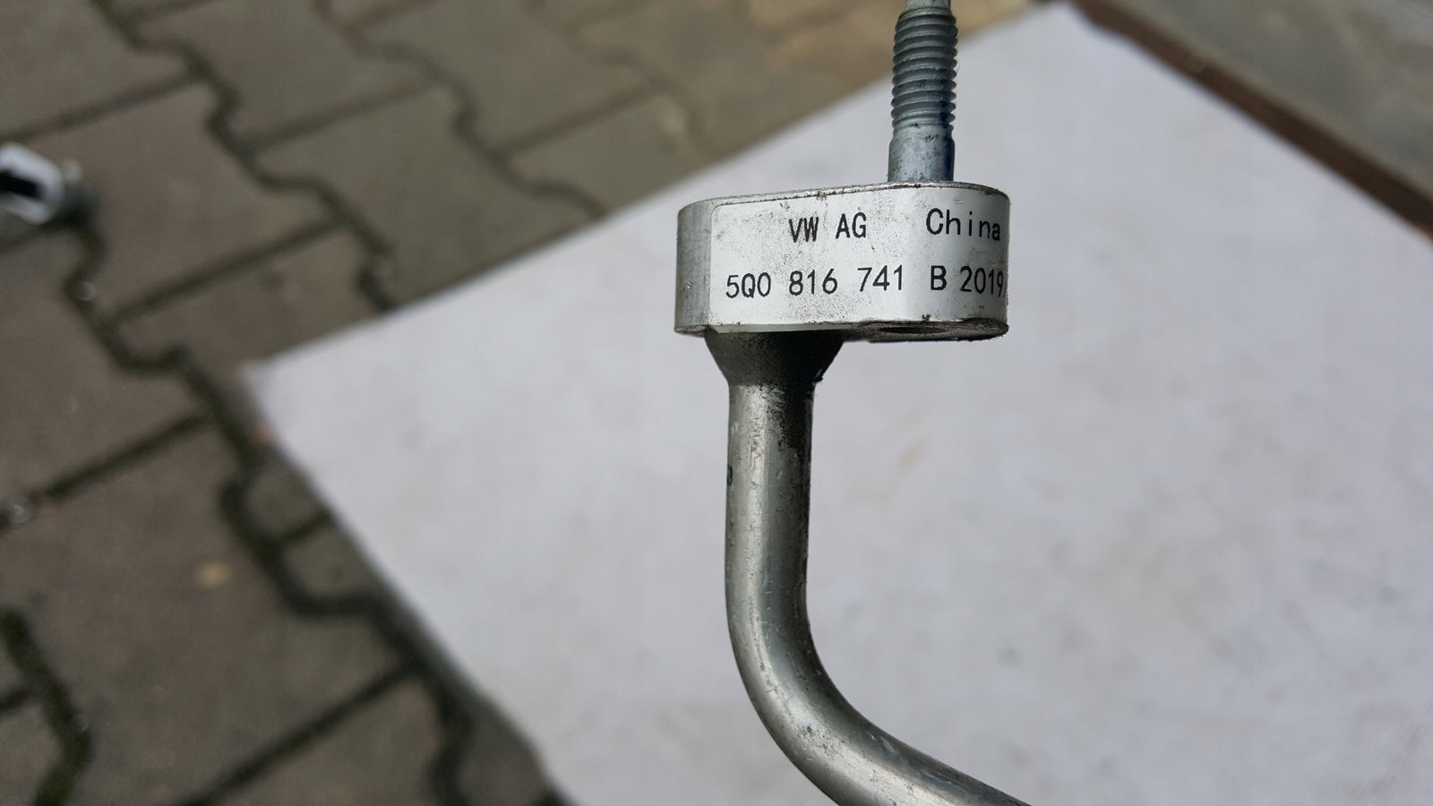 Rurka klimatyzacji VW AUDI SEAT SKODA 5Q0816741B