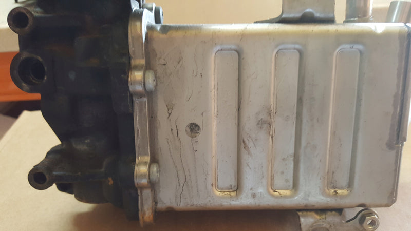 Zawór EGR chłodnica spalin VW 04L131512T demontaż