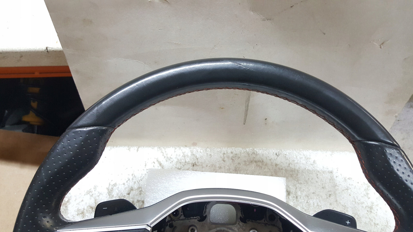 SEAT LEON IV 4 FR KIEROWNICA SKÓRZANA GRZANA ŁOPATKI 5FA419091EP
