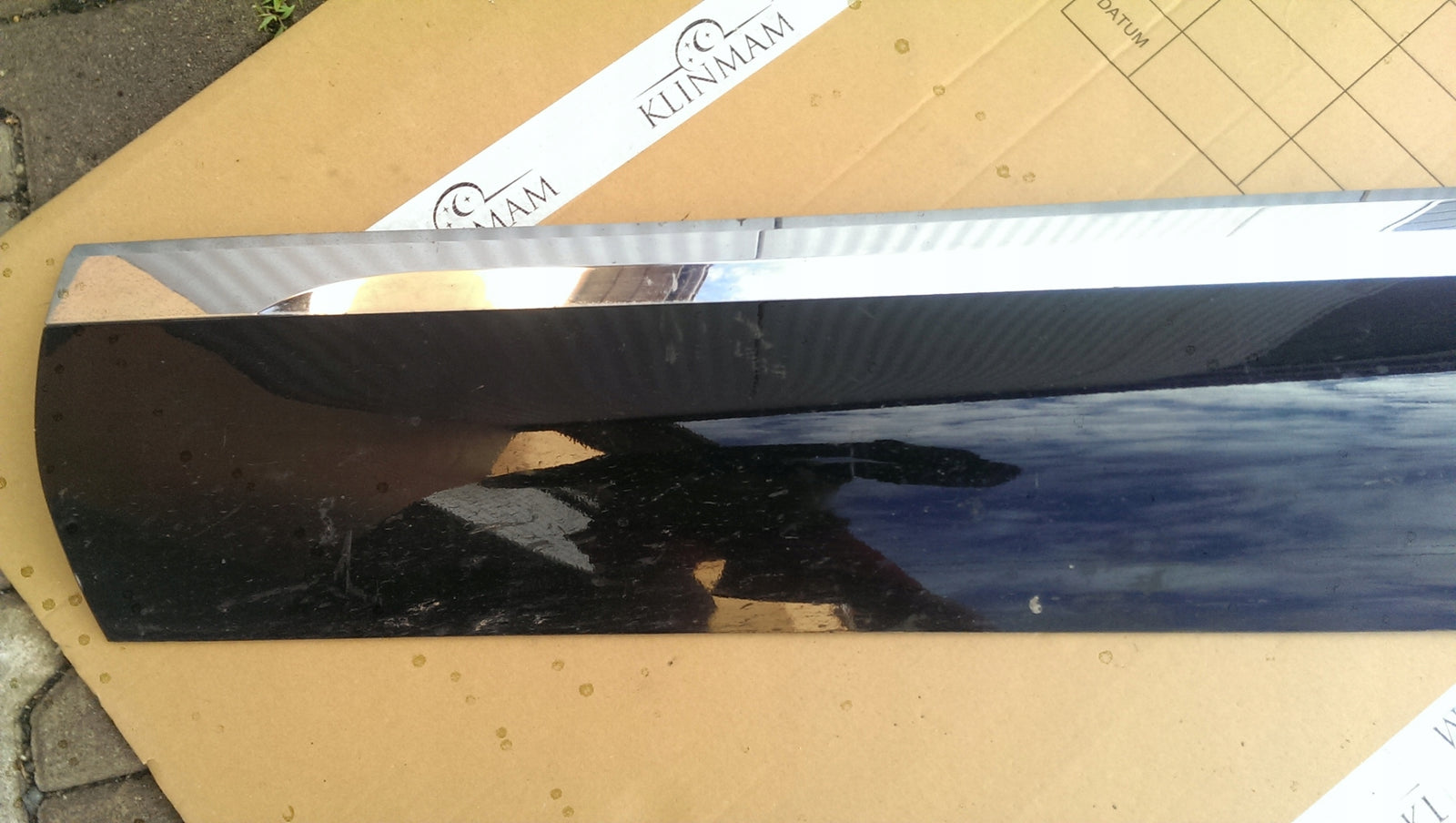 Listwa drzwi lewy przód VW TOUAREG 7P6854939M