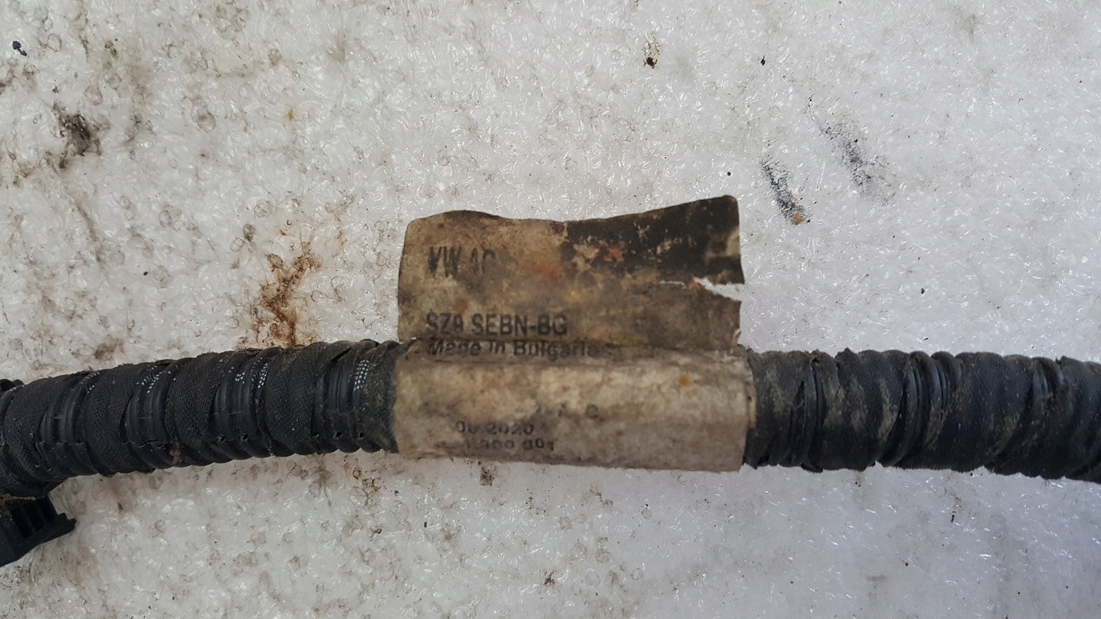 Wiązka instalacja haka VW GOLF VIII kombi 5H9971124A demontaż