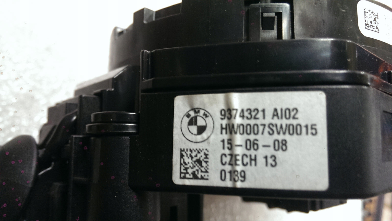 Przełącznik zespolony taśma MINI 9374321 demontaż