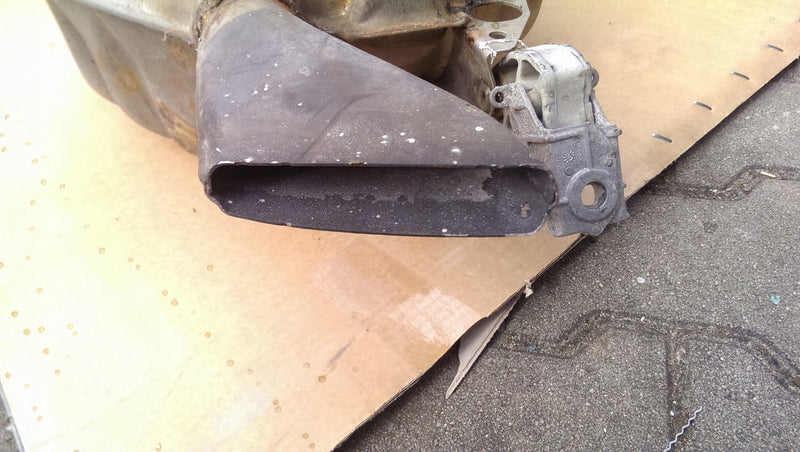 tłumik Audi A6 demontaż 4G0253612AE