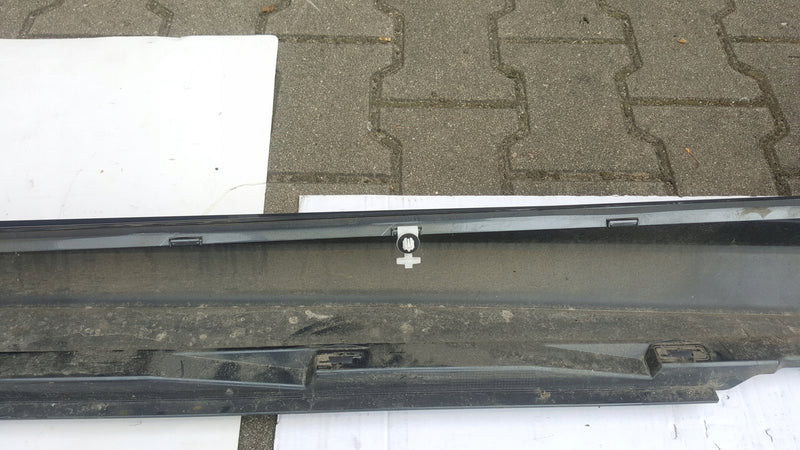 Listwa nakładka progowa prawa strona AUDI A7 S-LINE 4K8853856A demontaż