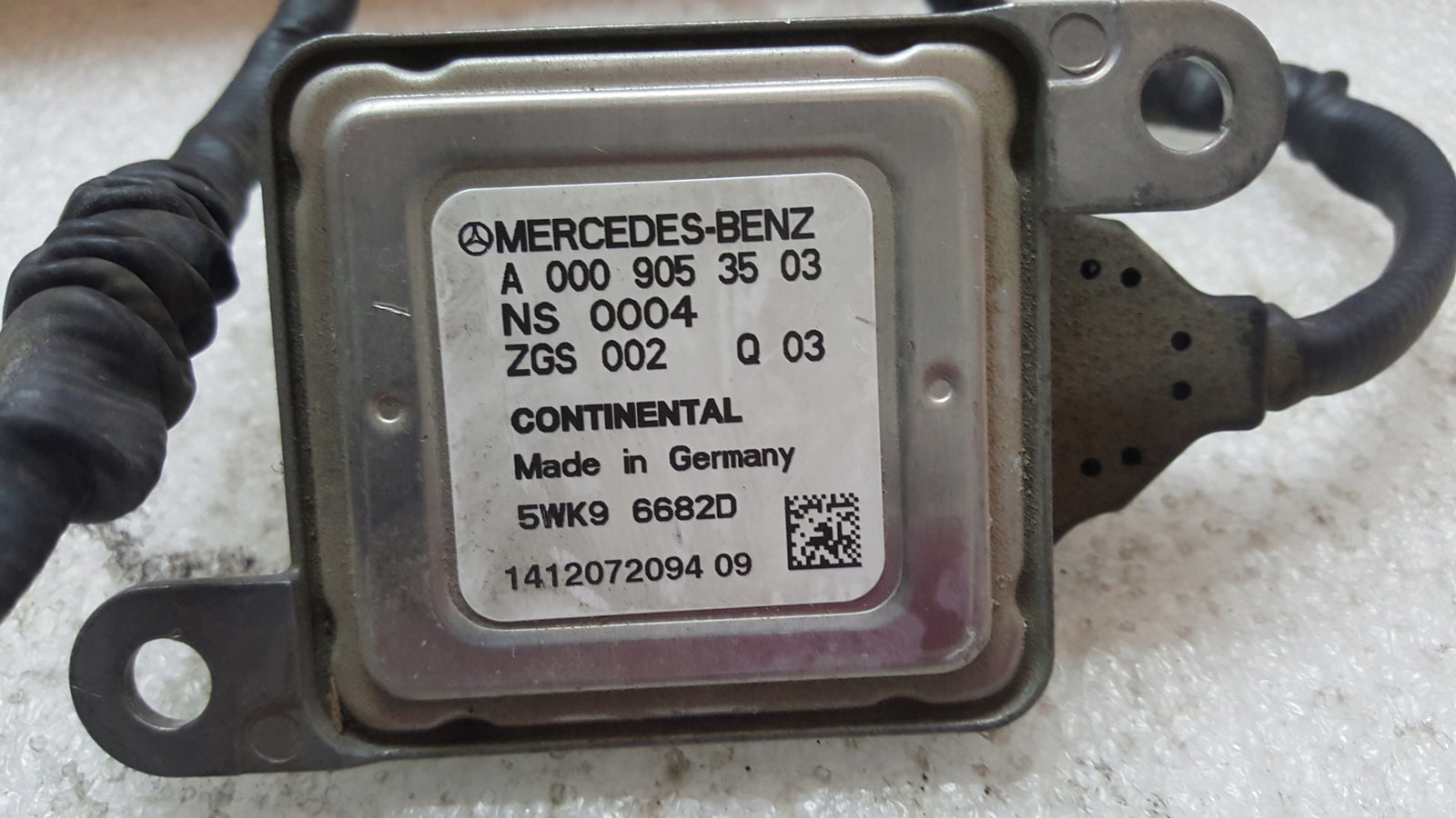 Sonda lambda czujnik NOX VW-- AUDI 059907807J demontaż