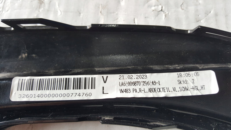 Kratka zderzaka lewy przód VW ARTEON R-LINE 3G8853665E demontaż