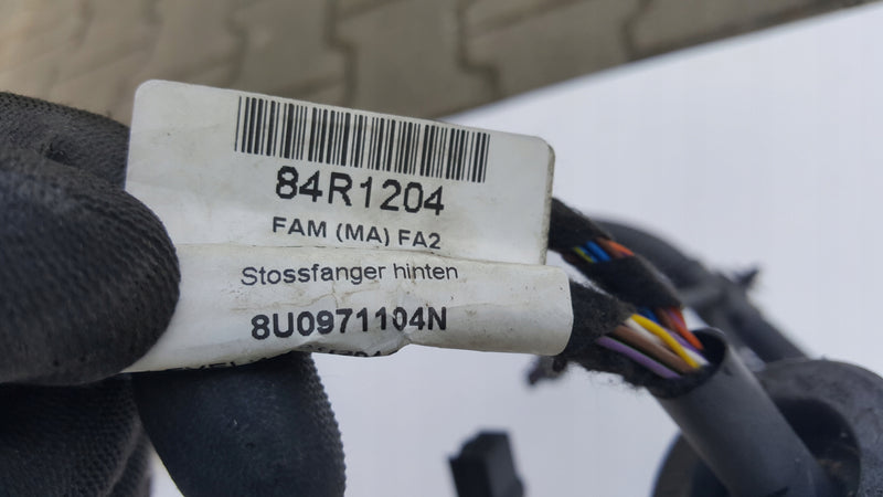 Wiązka czujników PDC zderzaka tylnego AUDI Q3 8U0971104N demontaż
