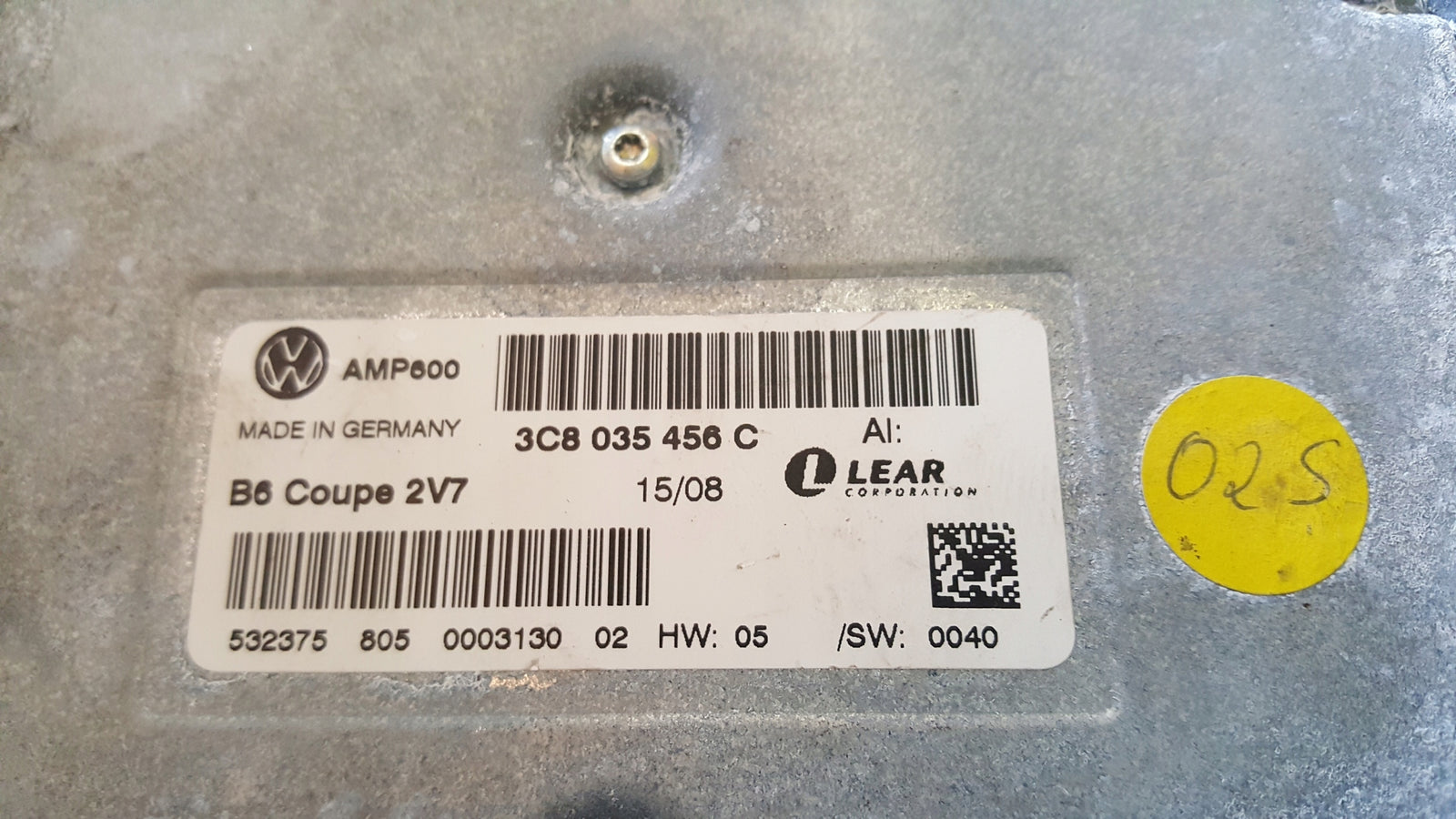Wzmacniacz nagłośnienia VW PASSAT CC 3C8035456C