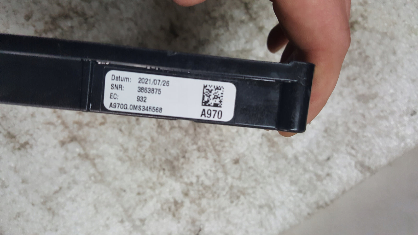 Sterownik moduł SOS-- AUDI A4 (B9) A5 RS4 RS5 4KE035282C demontaż