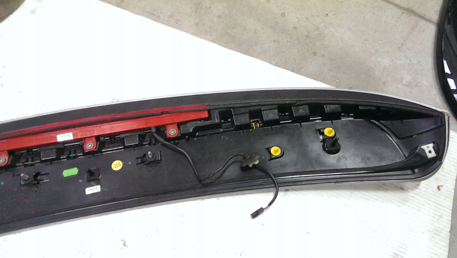 Spoiler lotka AUDI A6 C7 kombi 4G9827933D DEMONTAŻ