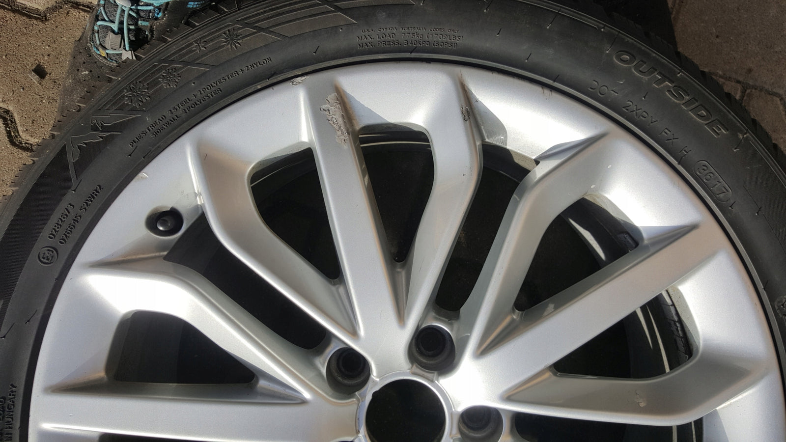FELGA AUDI A6 C7 4G0 7,5 J x 19 cali ET 33