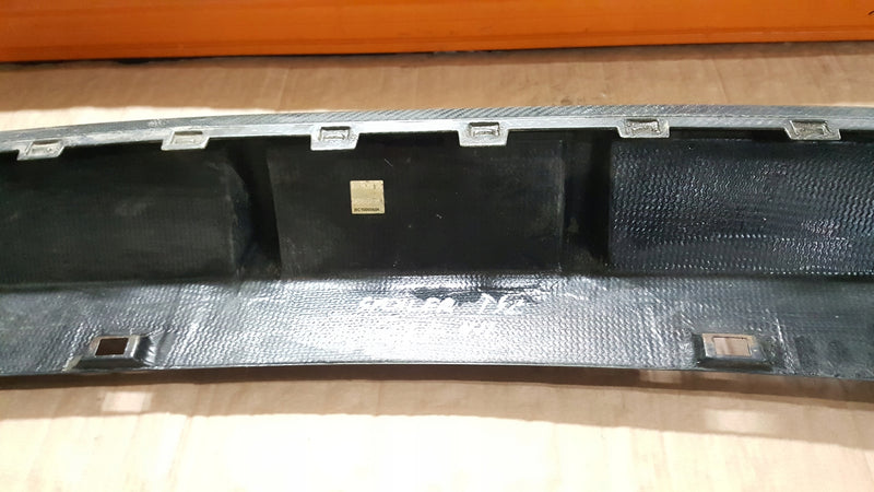 Tylna dokładka zderzaka (dyfuzor) CARBON VW Golf 7 VII MK7 R / R-Line 14-16