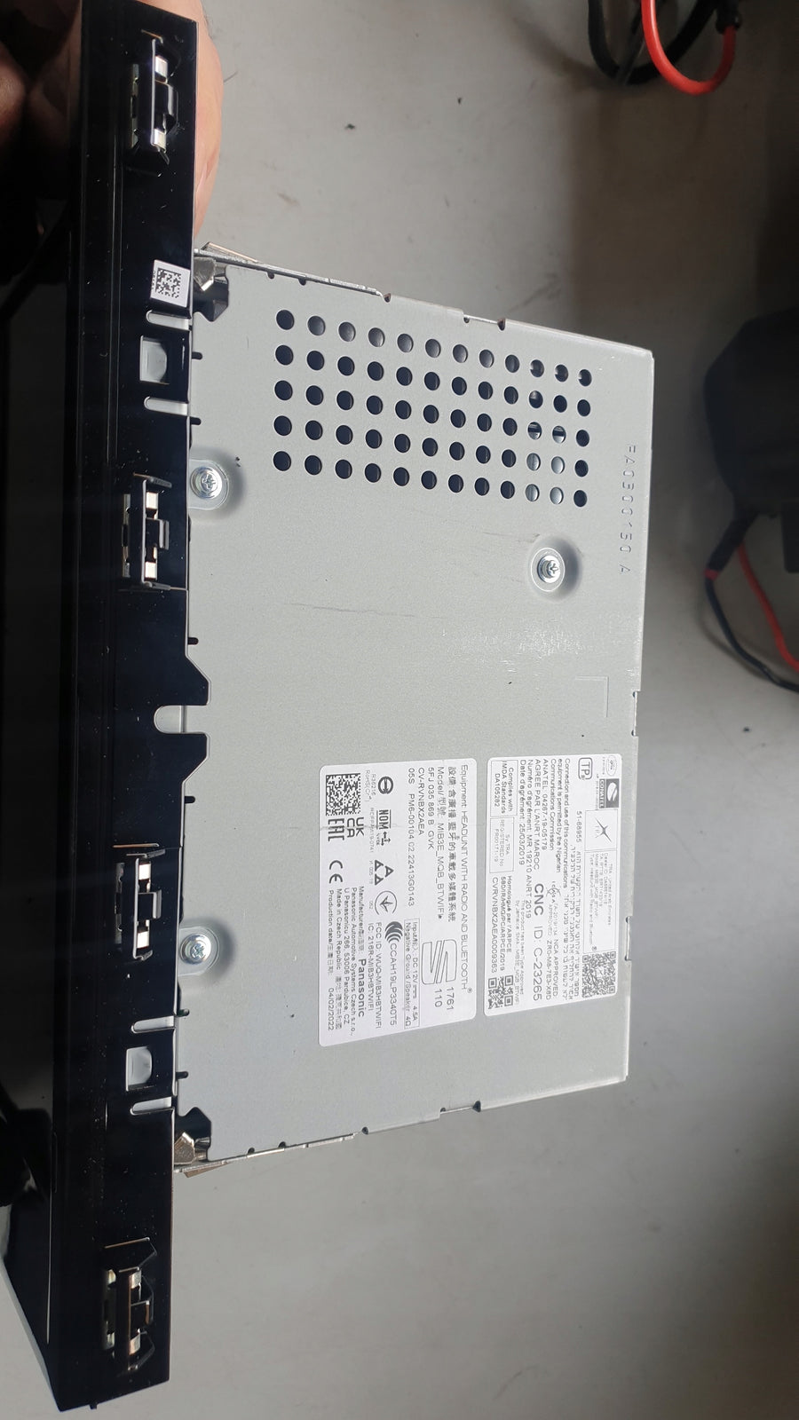 Radio nawigacja multimedia MIB3E Seat 5FJ035869B