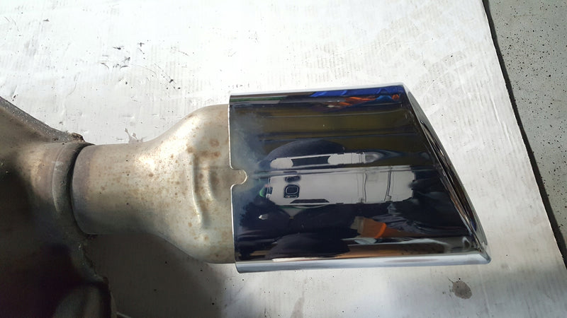 Tłumik końcowy AUDI A6 C7 4G0253611M demontaż