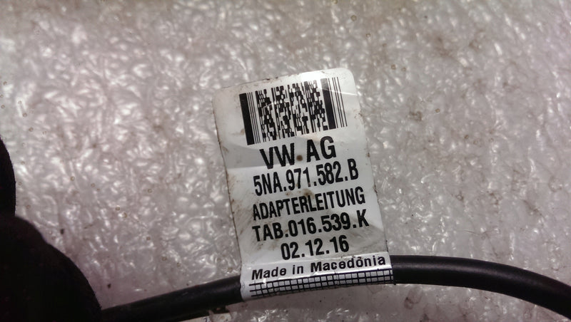 Wiązka bocznej poduszki powietrznej VW 5NA971582B