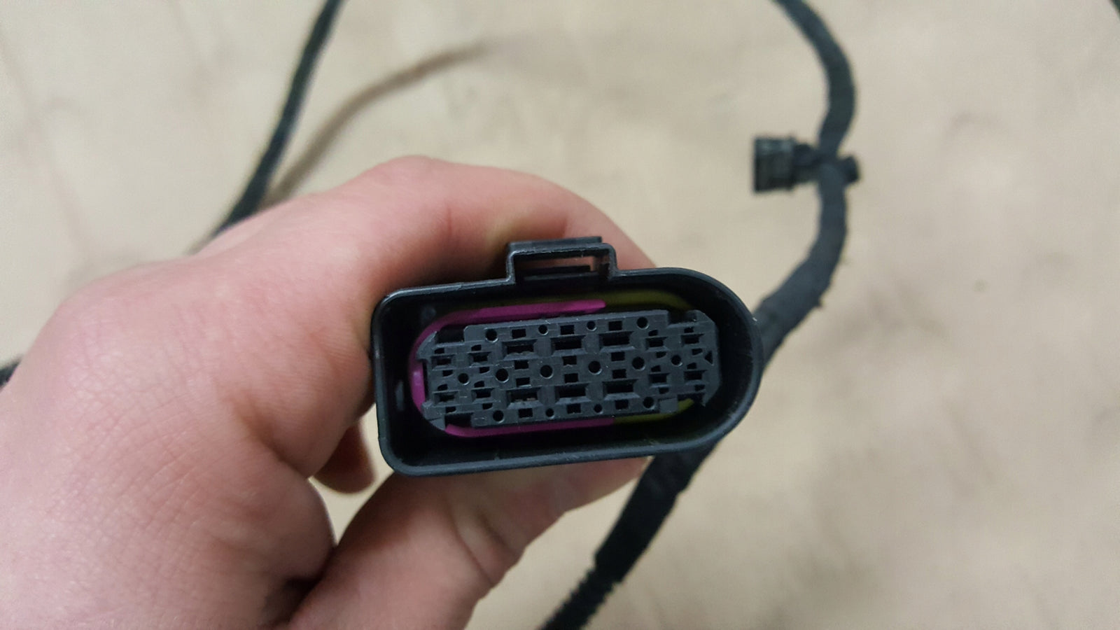 Wiązka instalacja zderzaka pasa 7LA971114 VW T6 transporter Multivan