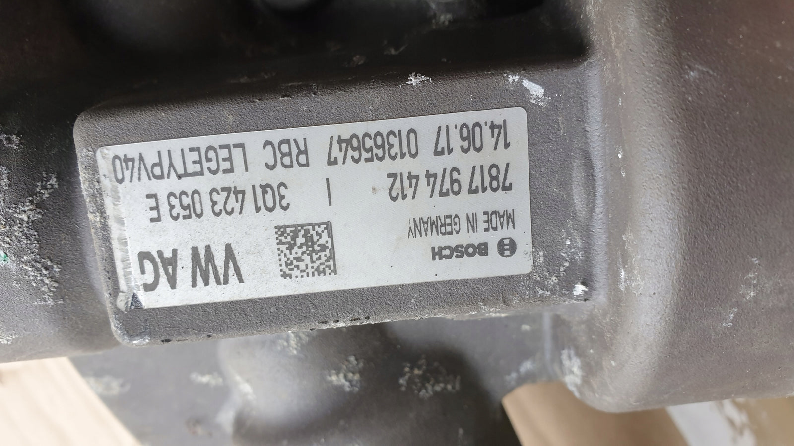 układ kierowniczy Vw Passat 3Q0909144K 3Q1423053E