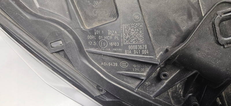 Pr reflektor AUDI Q2 81A941004 2020r IDEAŁ