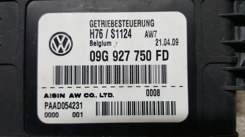 Sterownik skrzyni biegów VW TIGUAN 09G927750FD
