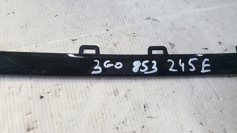 Środkowa listwa zderzaka przedniego VW PASSAT B8 3G0853245E NOWA ORYGINAŁ