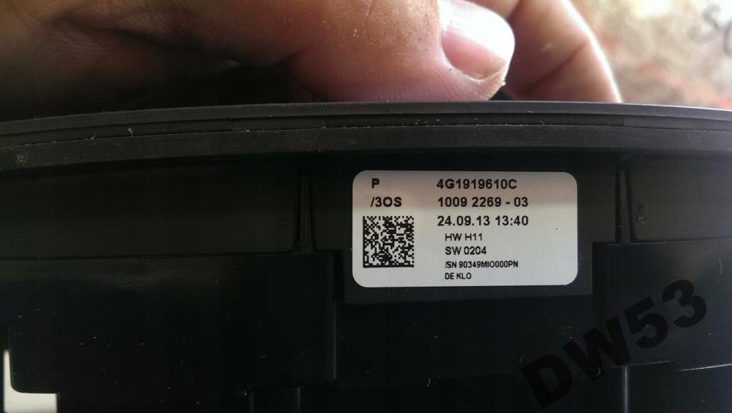 kontroler multimedia MMI Audi A6 4G1919610C 2013r