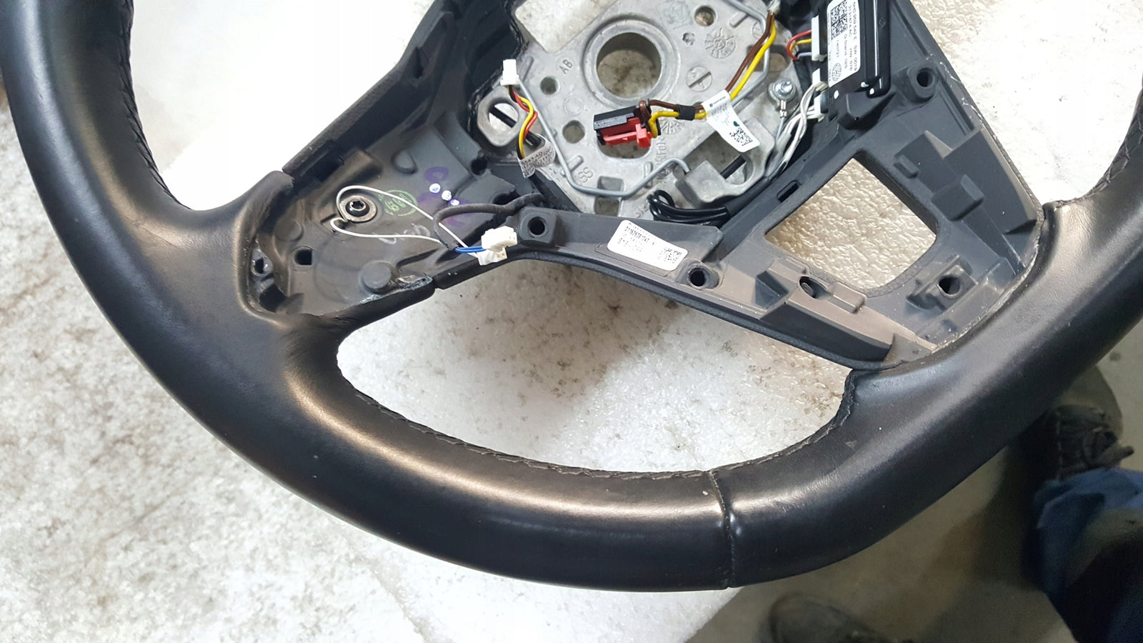 Kierownica multifunkcja VW GOLF VIII 5H0959542E demontaż