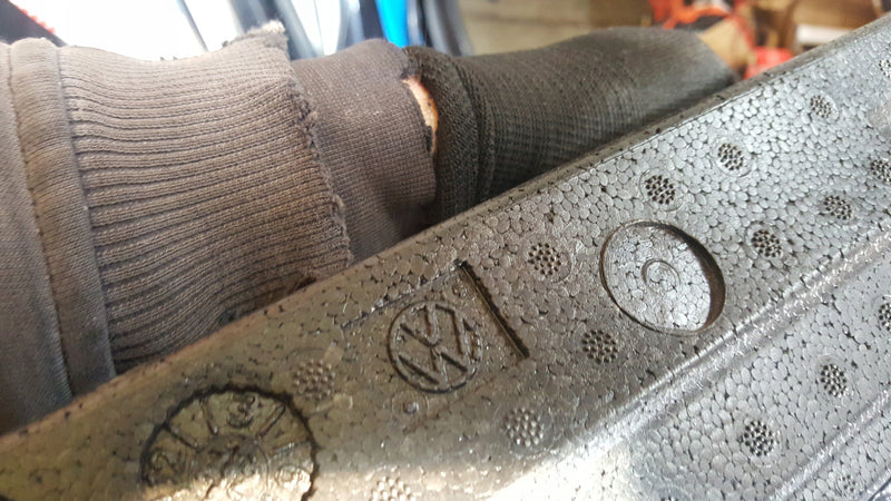 Absorber zderzaka tylnego VW PASSAT B8 3G9807251C