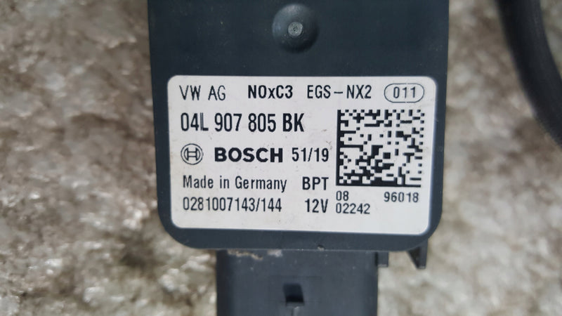 Sonda lambda czujnik NOX VW AUDI SKODA 04L907805BK demontaż